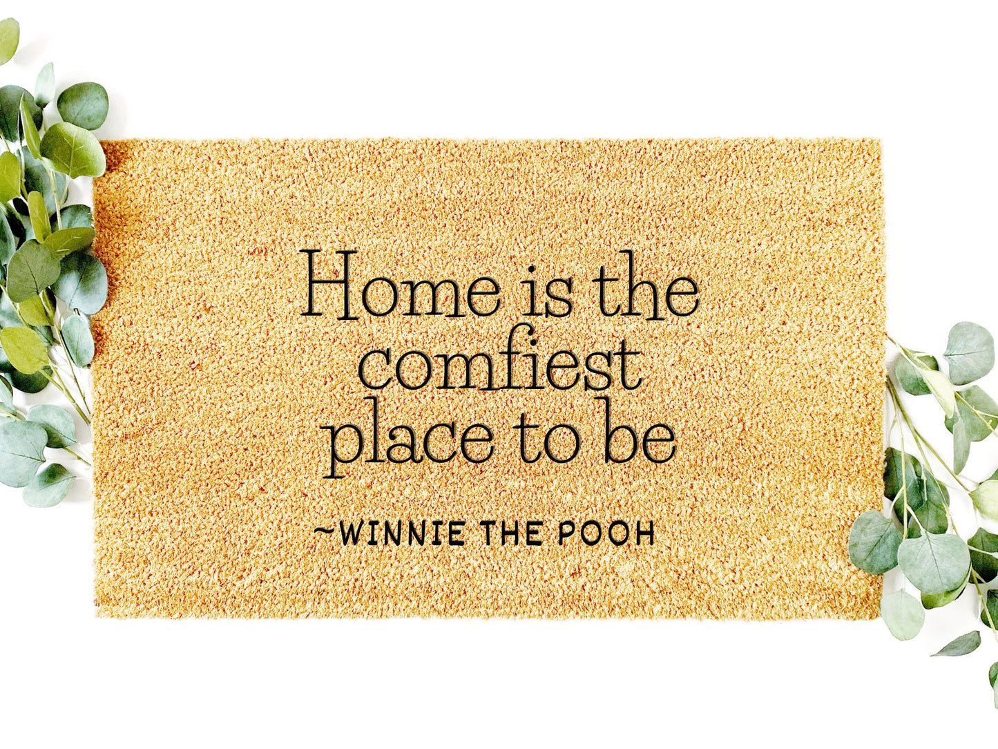 Winnie the Pooh | Housewarming Gift | Wedding Gift | Custom Doormat | Disney Mat | Welcome Doormat | Front Door Mat | Home Decor