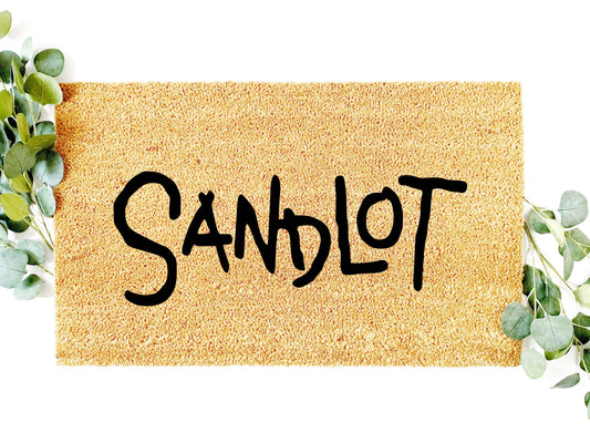 Sandlot Doormat | Custom Doormat | Closing Gift | Welcome Doormat | Front Door Mat | Home Decor | Wedding Gift